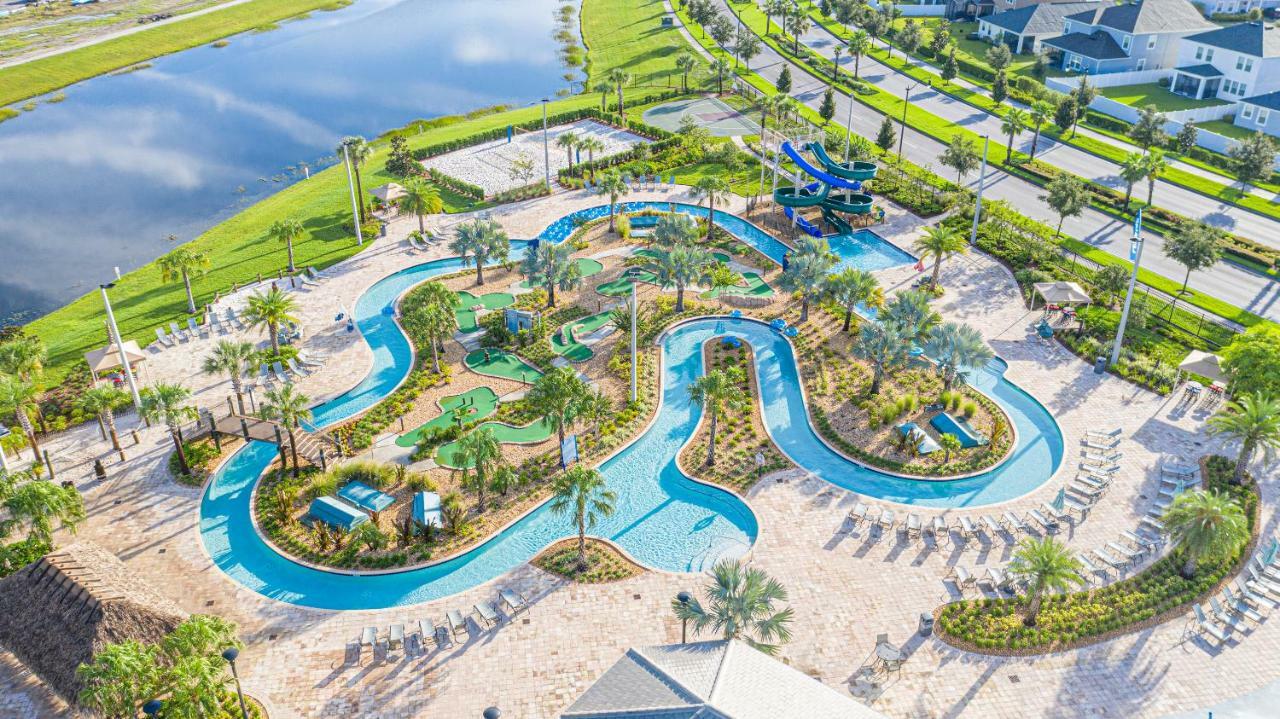 Only 5 Miles From Disney! Free Water Park! 2 Bed, 2 Bath Condo, Sleeps 8 Kissimmee Buitenkant foto